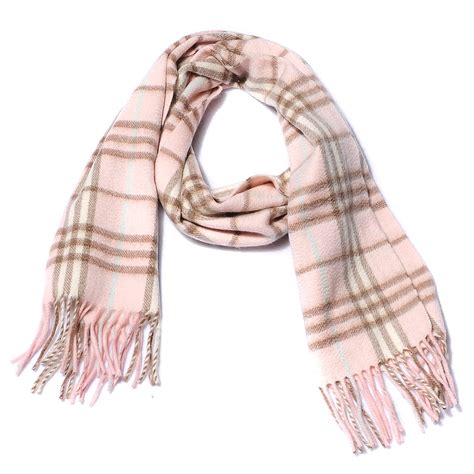 pink burberry scarf cashmere